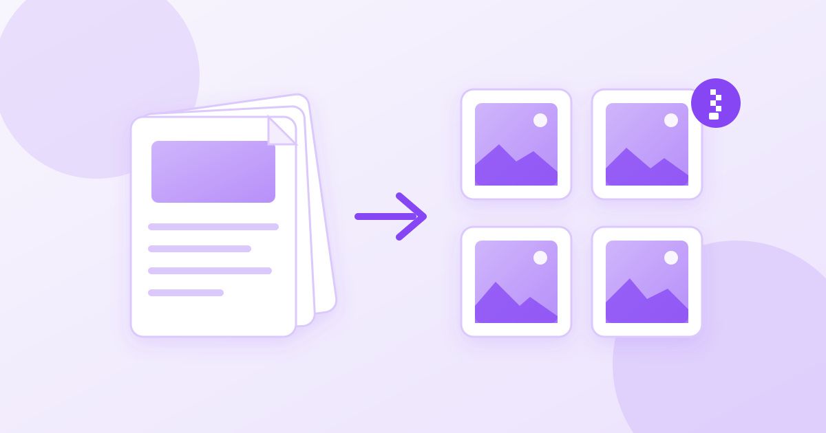 Convertir un PDF en JPG gratuitement, page par page