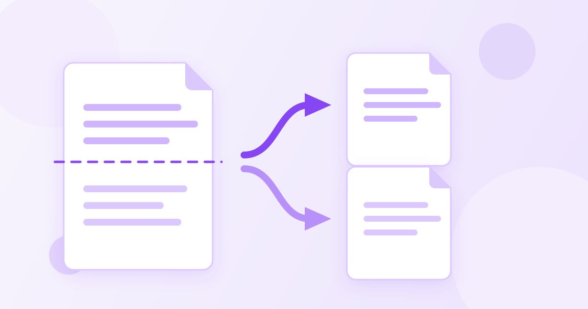 Cómo dividir un PDF en varias partes gratis y online