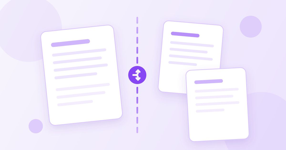 Diviser un PDF en plusieurs fichiers gratuitement