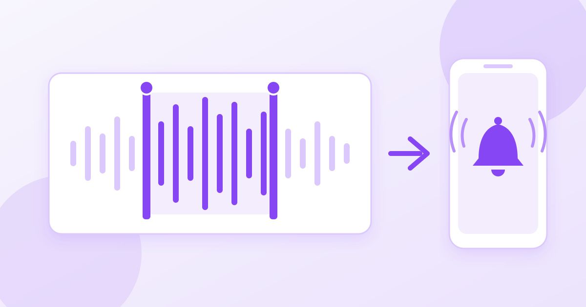قص ملف صوتي MP3 مجانًا وصنع نغمة رنين بدون برامج