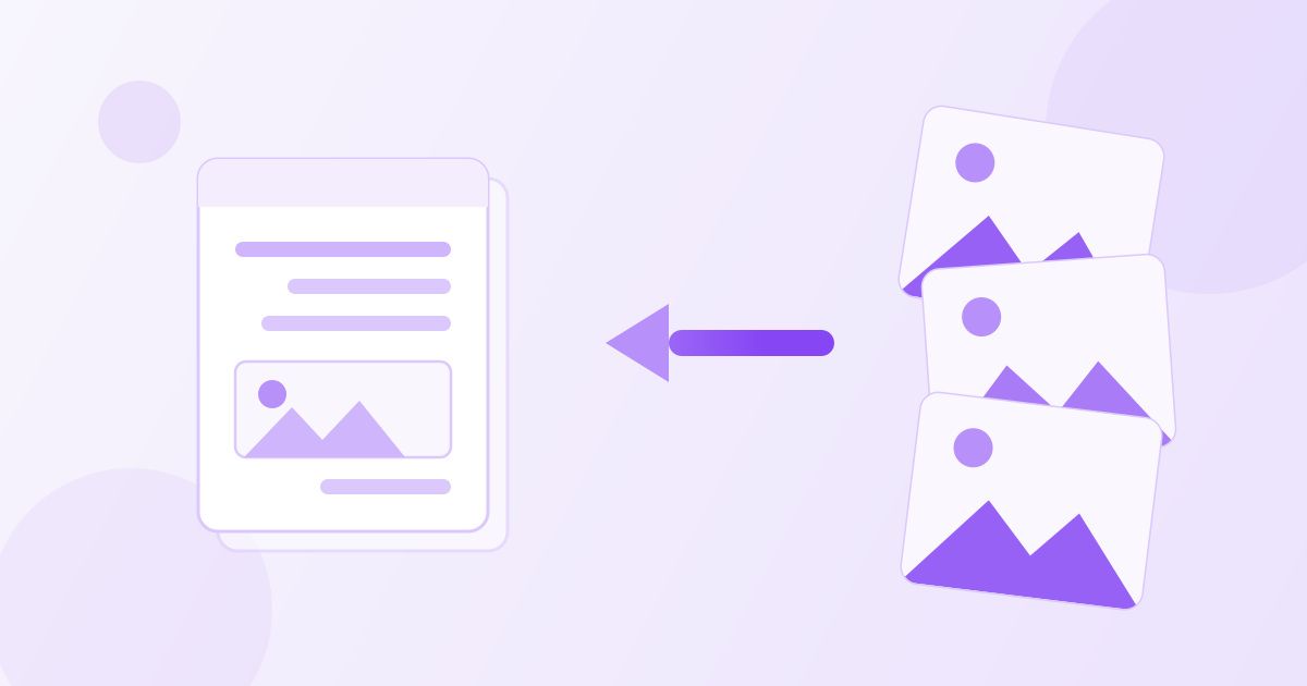 تحويل الصور إلى PDF مجانًا في ملف واحد مرتّب